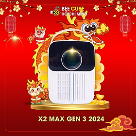 Máy Chiếu Mini BEECUBE X2 MAX GEN 4 2024 - Hàng Chính Hãng