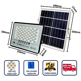 Đèn năng lượng mặt trời chóng loá Vạn Năng Solar 50W