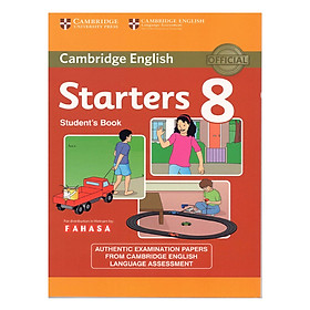 Ảnh bìa Cambridge Young Learner English Test Starters 8: Student Book