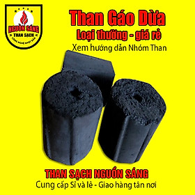 Mua Thùng 10Kg - Than Gáo Dừa giá rẻ - Không khói