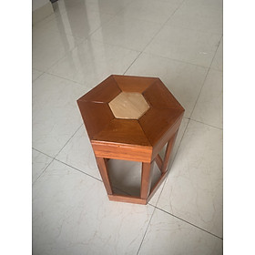 Mua Đôn gỗ lục giác_cao 50  mặt 30