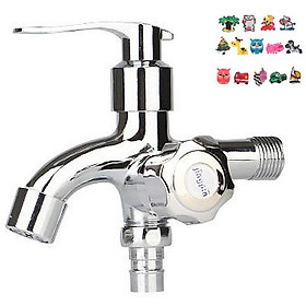 Mua Vòi sen nhà tắm-Vòi nước củ sen  không gỉ và chống mài mòn+ Tặng kèm hình dán ngẫu nhiên