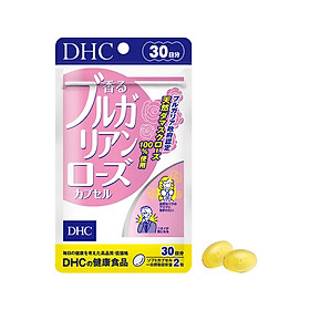 Viên uống hoa hồng DHC Bulgarian Rose Capsule - Khử mùi, tạo ra hương thơm cơ thể