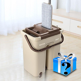 Mua Bộ Cây Lau Nhà Tự Vắt  Size Lớn  Thế Hệ Mới Có Kèm 2 Bông Lau (TẶNG KÈM PHẦN QUÀ BÍ ẨN)