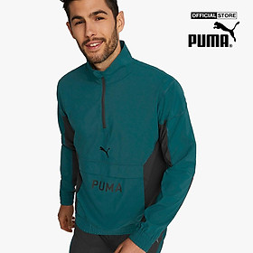 PUMA - Áo khoác nam thể thao cổ trụ phối zip Fit Woven Half Zip Training 522129