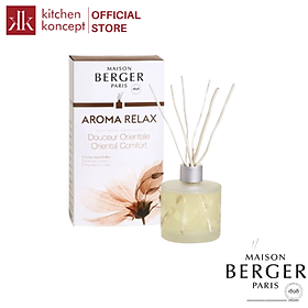 Maison Berger - Lọ tinh dầu khuếch tán hương 180ml Aroma Focus/ Aroma Happy/ Aroma Relax/ Aroma Respire