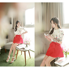 Q44919 QUẦN VÁY THIẾT KẾ THẮT NƠ