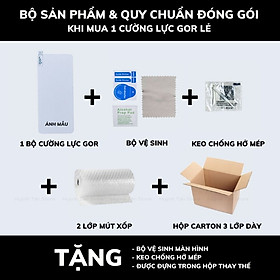Kính cường lực 1 mark 2 trong suốt không full màn Gor phụ kiện điện thoại huỳnh tân store