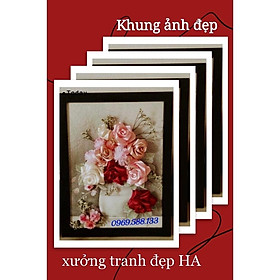 Khung ảnh A3 kích thước 30x40cm, mặt khung bằng mica