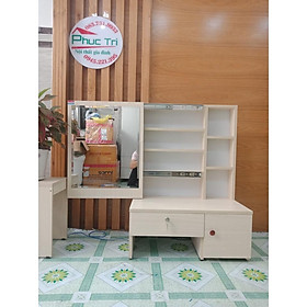Mua Bàn trang điểm bệt 70/có tủ/trượt/chọn màu