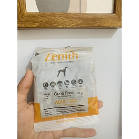 Thức ăn hạt mềm cho Chó Zenith túi nhỏ 40g