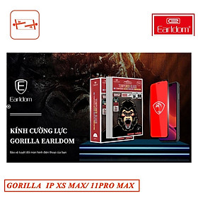 Kính cường lực dành cho iphone xsmax/ 11 promax gorilla earldom - hàng chính hãng