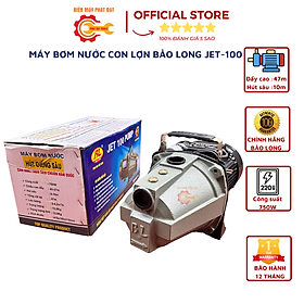 Mua Máy Bơm Nước Con Lợn BẢO LONG JET-100  Bảo Hành 12 Tháng