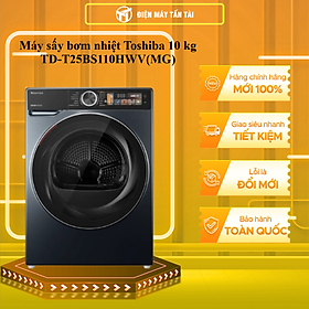 Mua Máy sấy bơm nhiệt Toshiba 10 kg TD-T25BS110HWV(MG) - HÀNG CHÍNH HÃNG - CHỈ GIAO HCM