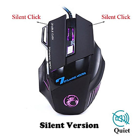 BÁO GIÁ Thanh Lý Dàn Game | Shopee Lazada Sendo Tiki mới nhất 48 Im Lặng/Âm Thanh Chuột Chơi Game Có Dây Game Thủ Chuyên Nghiệp 5500DPI 7 Nút Quang Chuột Máy Tính Cổng USB Chuột Cho LOL CSGO Dota 2
