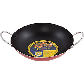 Mua Chảo Xào 2 Quai Chống Dính You Cook 34cm - Giao màu ngẫu nhiên