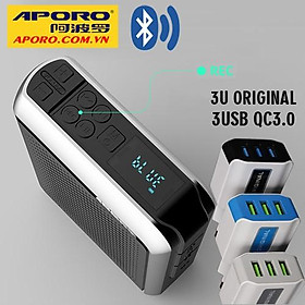 Mic trợ giảng không dây Loa Bluetooth 5.0 Aporo T18 - HÀNG CHÍNH HÃNG