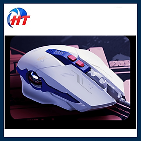 Mua Chuột có dây INPHIC PW2PRO chuyên game thiết kế robot kèm theo đèn led RGB cực đẹp - HT