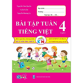 Sách Combo Bài Tập Tuần Toán và Tiếng Việt Lớp 4 - Kết Nối Tri Thức Với Cuộc Sống