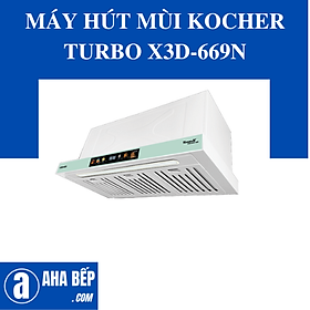 Mua Máy Hút Mùi Kocher TURBO X3D-669N - Hàng Chính Hãng