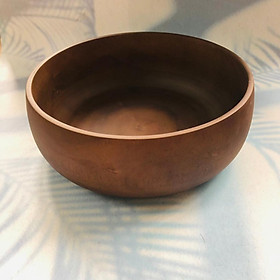 Mua Bát/Tô Gỗ Keo Nâu Đen 25.5x9 cm  Bát Tô Làm Thủ Công  Bát Mukbang Ăn Mỳ  Soup  Trộn Salad  Decor