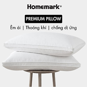 Mua Ruột Gối Lông Vũ Nhân Tạo Homemark - Êm Ái  Thoáng Khí  Chống Bám Bụi  Chống Xẹp Lún  Hỗ Trợ Giấc Ngủ Ngon - 50x70cm