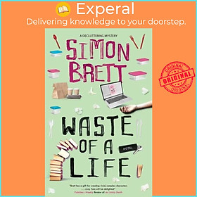 Hình ảnh Sách - Waste of a Life - The Decluttering Mysteries by Simon Brett (UK edition, Paperback)