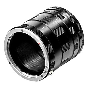 Mua Bộ Ống Nối Tăng Độ Phóng Đại Cho Máy Nikon JYC Macro Extension Tube For Nikon (Đen) - Hàng Nhập Khẩu