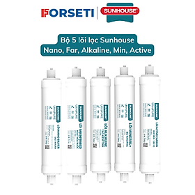 Bộ lõi chức năng Sunhouse lõi số 5678910 dành cho máy lọc nước Sunhouse - Hàng chính hãng