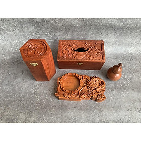 Mua Combo 4 món đồ gỗ đẳng cấp sang trọng cho phòng khách