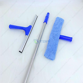 Mua Bộ Lau kính INOX 1 2m chuyên dùng cho gia đình
