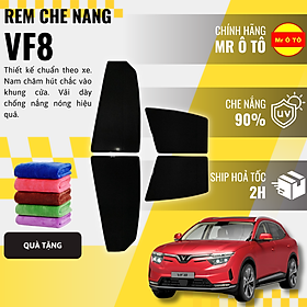 Rèm Che Nắng Xe Vinfast VF8 Loại 1 Mr Ô TÔ Bảo Hành 24 tháng Cam Kết Chuẩn Khít Theo Xe
