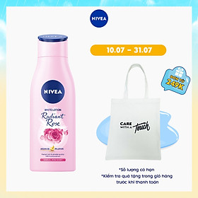 Sữa Dưỡng Thể Dưỡng Trắng NIVEA Hương Hoa Hồng Radiant Rose (200ml) - 85706