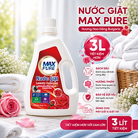 Chai Nước Giặt Bảo Vệ Quần Áo Maxpure 3 Lít