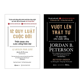 Combo 2Q Sách Tư Duy - Kĩ Năng Sống :  Vượt Lên Trật Tự + 12 Quy Luật Cuộc Đời