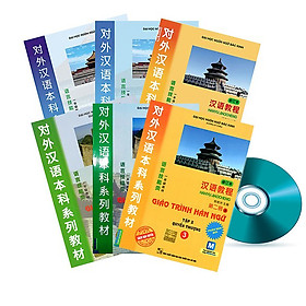 Combo Giáo Trình Hán Ngữ Phiên Bản Mới (6 cuốn) + CD Bộ tài liệu 