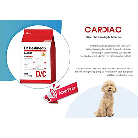Thức ăn hạt cho chó hỗ trợ bệnh tim - DR.HEALMEDIX CARDIAC 1.5kg