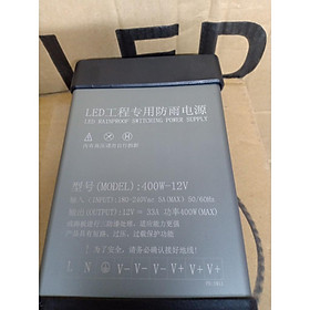 Mua Nguồn chống nước ngoài trời  nguồn 12V - 33A  Nguồn 12V - 400W