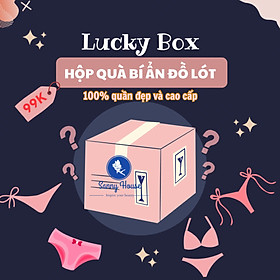 Hộp Quà Bí Ẩn Quần Lót Nhiều Mẫu Ngẫu Nhiên Chỉ Từ 69k