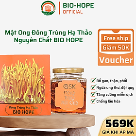 Đông Trùng Hạ Thảo Mật Ong Nguyên Chất BIO HOPE Tăng Cường Sức Khỏe