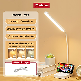 Mua Đèn Học Để Bàn Chống Cận Thị - Đèn Bàn Học LED Cao Cấp Cảm ứng  3 Chế Độ Ánh Sáng Hỗ Trợ Đọc Sách  Làm Việc  Trang Trí  Y72 - Chính Hãng JYoohome