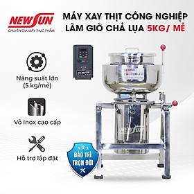 Mua Máy Xay Thịt Làm Giò Chả Ruốc  Xay Cua  Xay Cá Công Nghiệp NEWSUN 5 Kg/ Mẻ