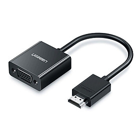 Mua Cáp chuyển HDMI sang VGA hổ trợ độ phần giải Full HD không kèm cổng Audio Ugreen 60738 1920*1080@60Hz Màu Đen Hàng chính hãng