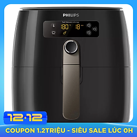 Nồi Chiên Không Dầu Philips HD9745 (1500W) - Hàng Chính Hãng