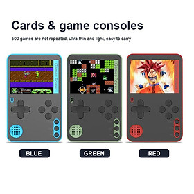 K10 Handheld Video Games Console Built-in 500 Retro Classic Games Gaming Player Mini Pocket Gamepads