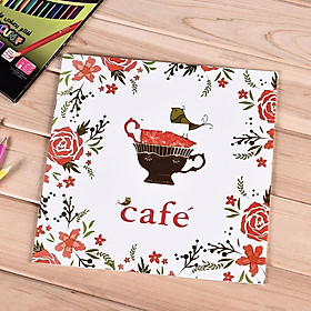 Hình ảnh sách Tô màu 24 trang khổ 25cmx25cm - Tranh tô màu dành cho người lớn