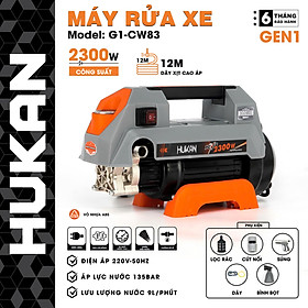 MÁY RỬA XE ĐIỆN 2300W G1-CW83 HUKAN -HÀNG CHÍNH HÃNG