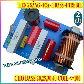 CẶP MẠCH PHÂN TẦN 2 LOA F2A FULL ĐƠN - DÙNG CHO 1 BASS 1 TREBLE - GIÁ 2 MẠCH