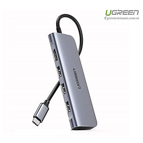 Cáp USB-C Chuyển Đổi 8 Trong 1 Ugreen (50516) - Hàng chính hãng