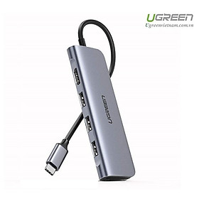 Mua CÁP USB TYPE-C TO HDMI USB 3.0 ĐỌC THẺ SD/TF UGREEN 70410 - hàng chính hãng